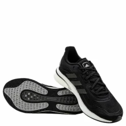adidas Supernova Shoes Core Black / Grey Six / Silver Metallic Svart Clearance