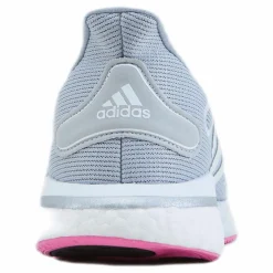 adidas Supernova Shoes Halo Silver / Cloud White / Screaming Pink Grå Outlet