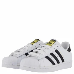 adidas Originals Superstar Jr White/Black Vit New