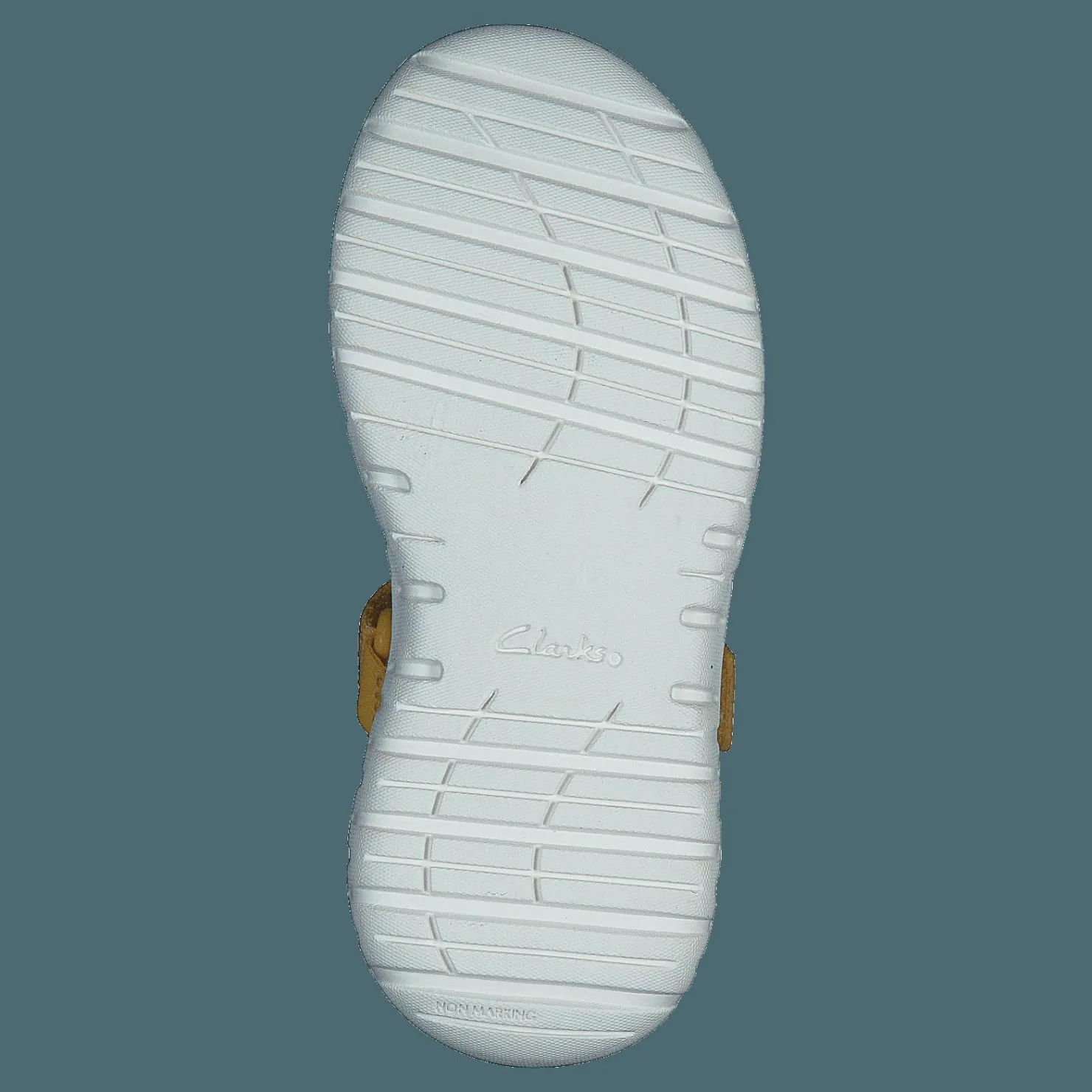 Clarks Surfing Sea T Yellow Interest Blå Clearance