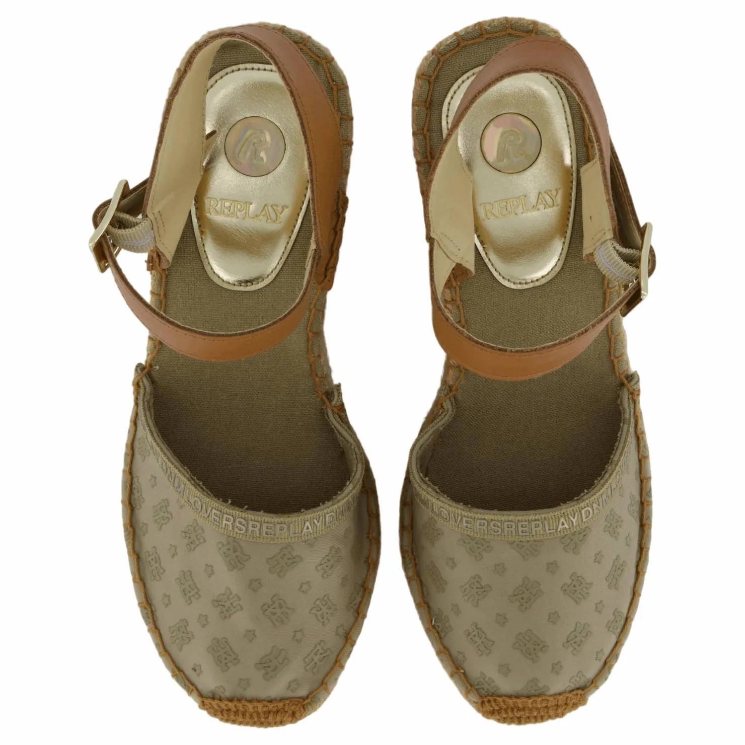 Replay Susan Lycra Print Beige Outlet
