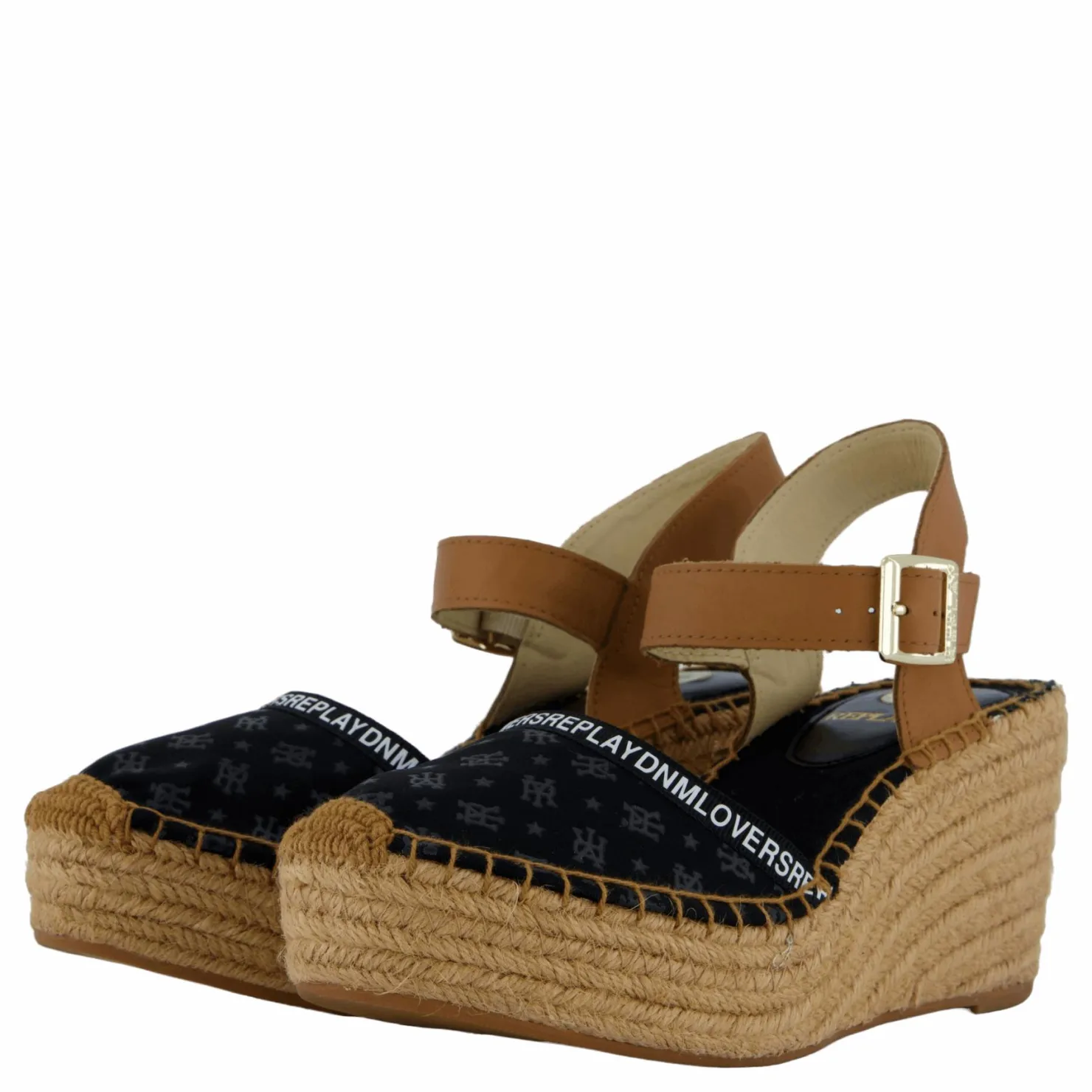 Replay Susan Lycra Print Black Beige Online