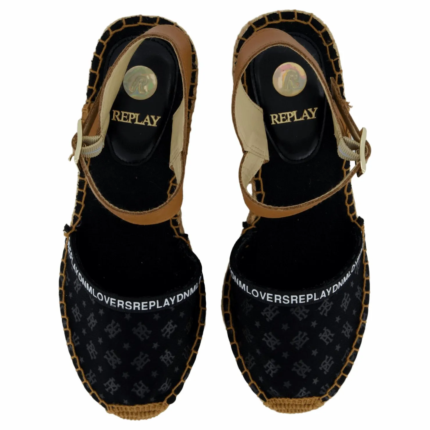 Replay Susan Lycra Print Black Beige Online
