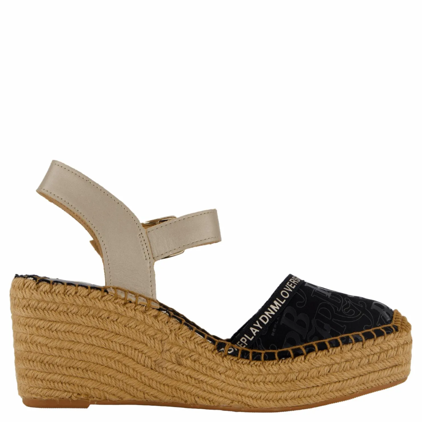Replay Susan Rbj 3 Espadrille Black Beige Online