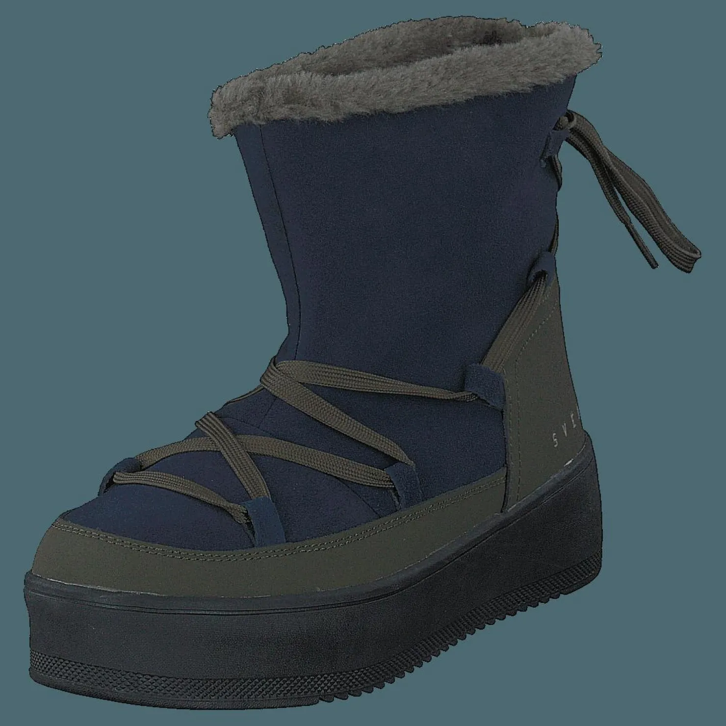 Svea Snow Boots Navy Blå Outlet