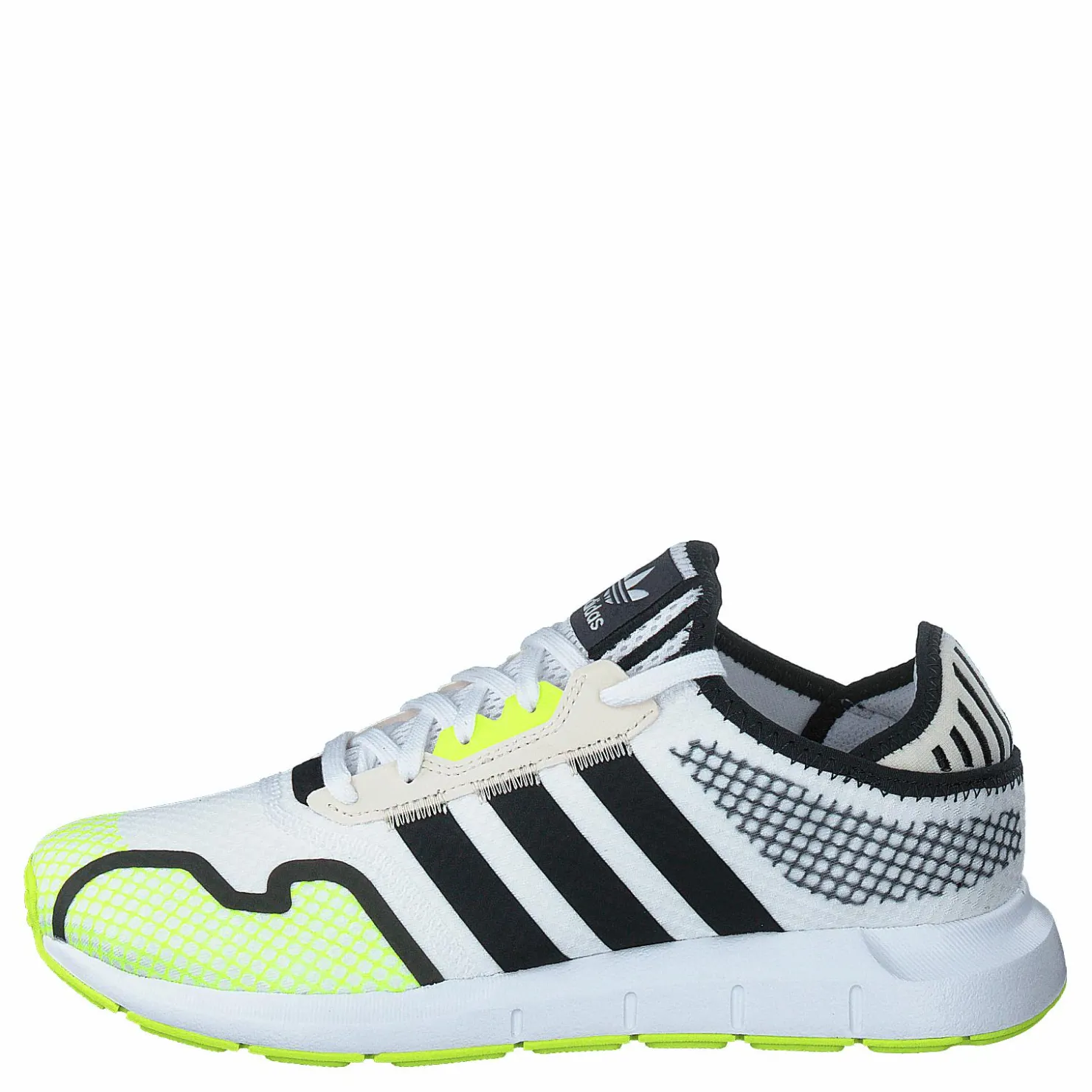 adidas Originals Swift Run X Cloud White / Carbon / Solar Yellow Blå Sale