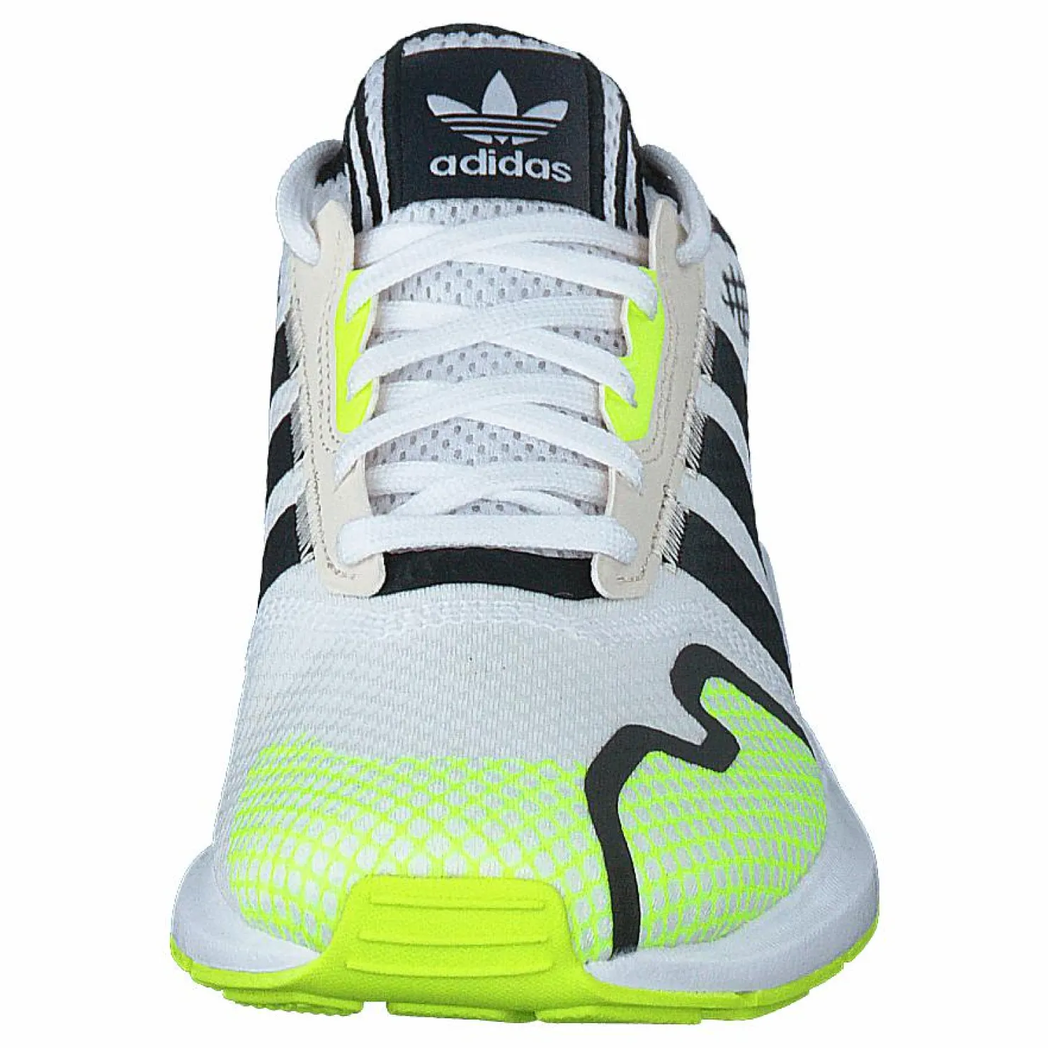 adidas Originals Swift Run X Cloud White / Carbon / Solar Yellow Blå Sale