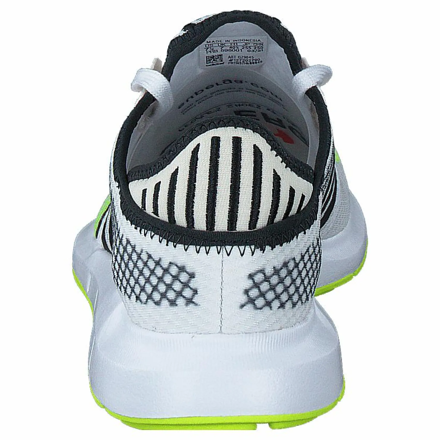 adidas Originals Swift Run X Cloud White / Carbon / Solar Yellow Blå Sale