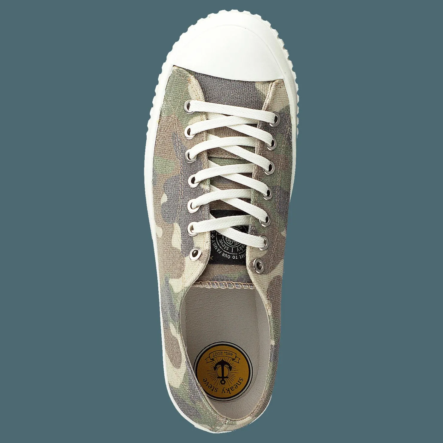 Sneaky Steve Swing Low Camo Brun och Beige Discount