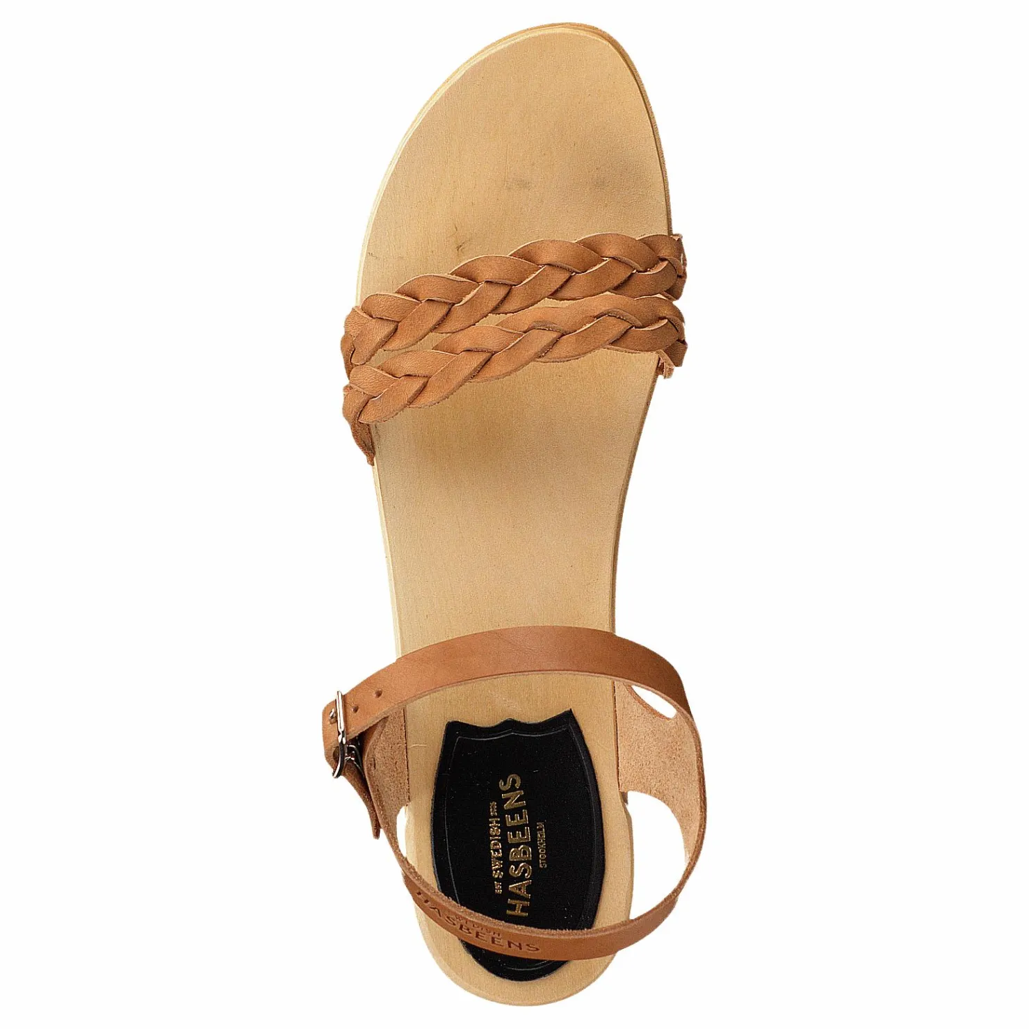 Swedish Hasbeens Tanja Debutant Nature Brun, Orange och Beige Clearance
