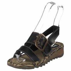 Fly London Tapi K Bridle Black Brun Hot