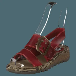 Fly London Tapi K Bridle Red Röd och Brun Sale