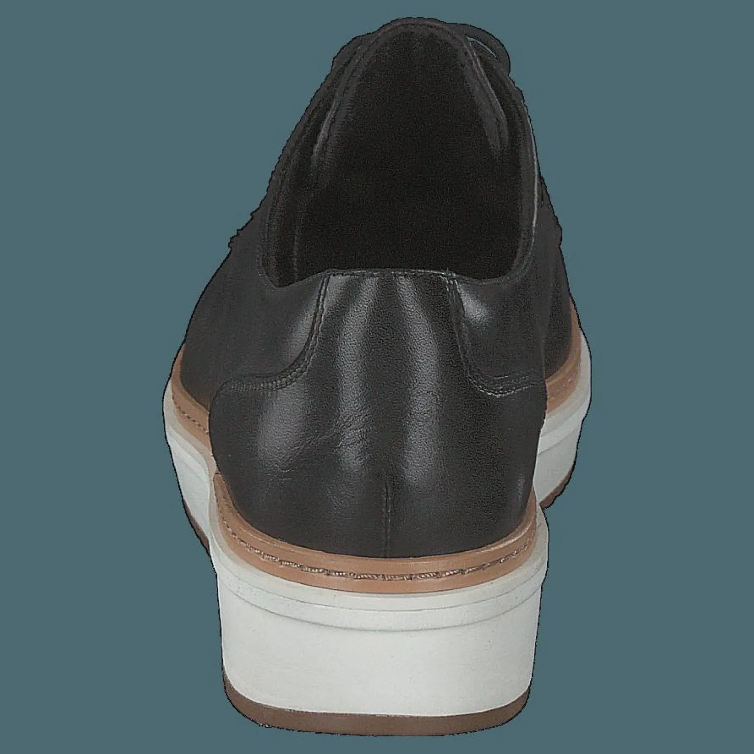Clarks Teadale Rhea Black Leather Svart Clearance