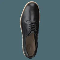 Clarks Teadale Rhea Black Leather Svart Clearance