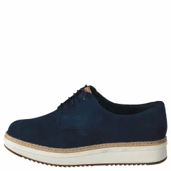 Clarks Teadale Rhea Navy Suede Blå Discount