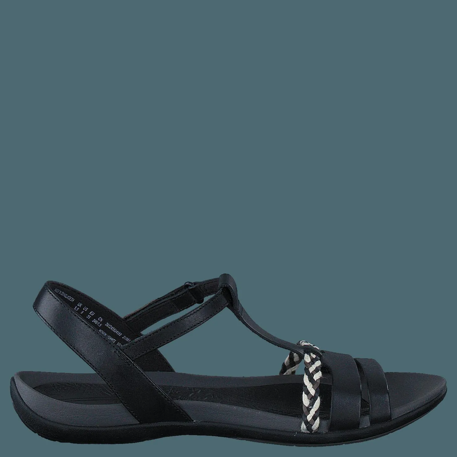 Clarks Tealite Grace Black Leather Svart Clearance