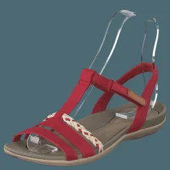 Clarks Tealite Grace Red Nubuck Brun och Röd Outlet