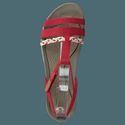 Clarks Tealite Grace Red Nubuck Brun och Röd Outlet