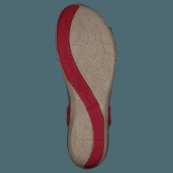 Clarks Tealite Grace Red Nubuck Brun och Röd Outlet