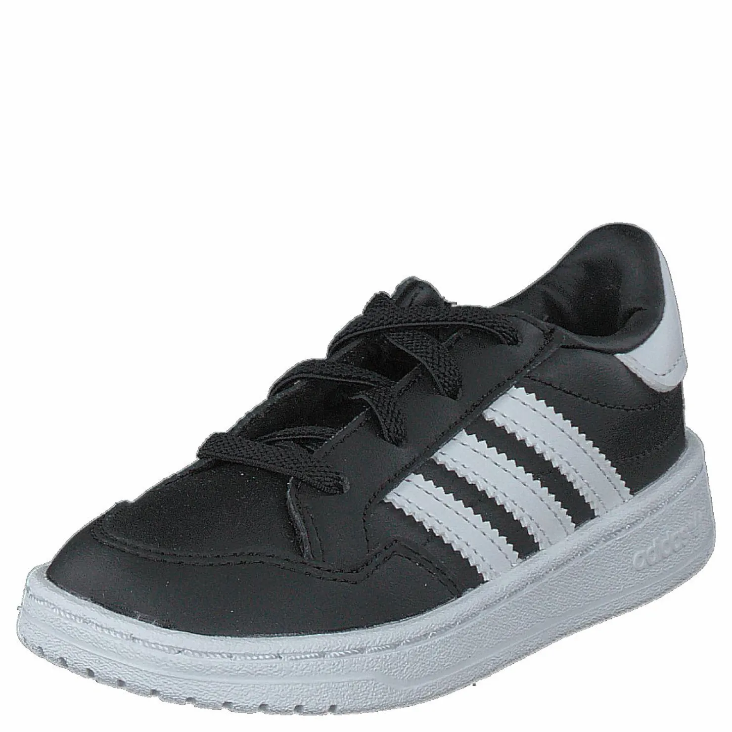 adidas Originals Team Court El I Core Black/ftwr White/core Bla Svart Outlet