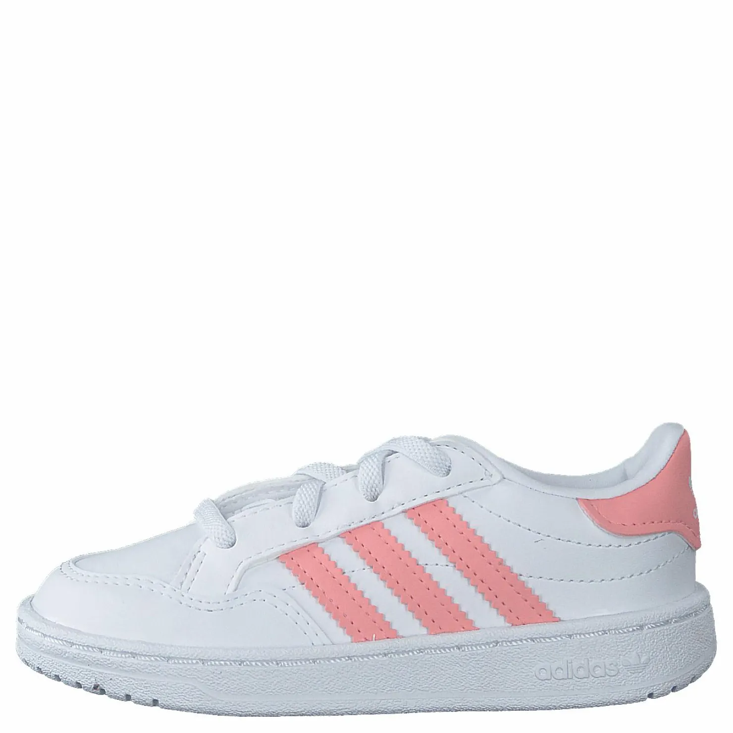adidas Originals Team Court El I Ftwr White/glory Pink/core Bla Vit
