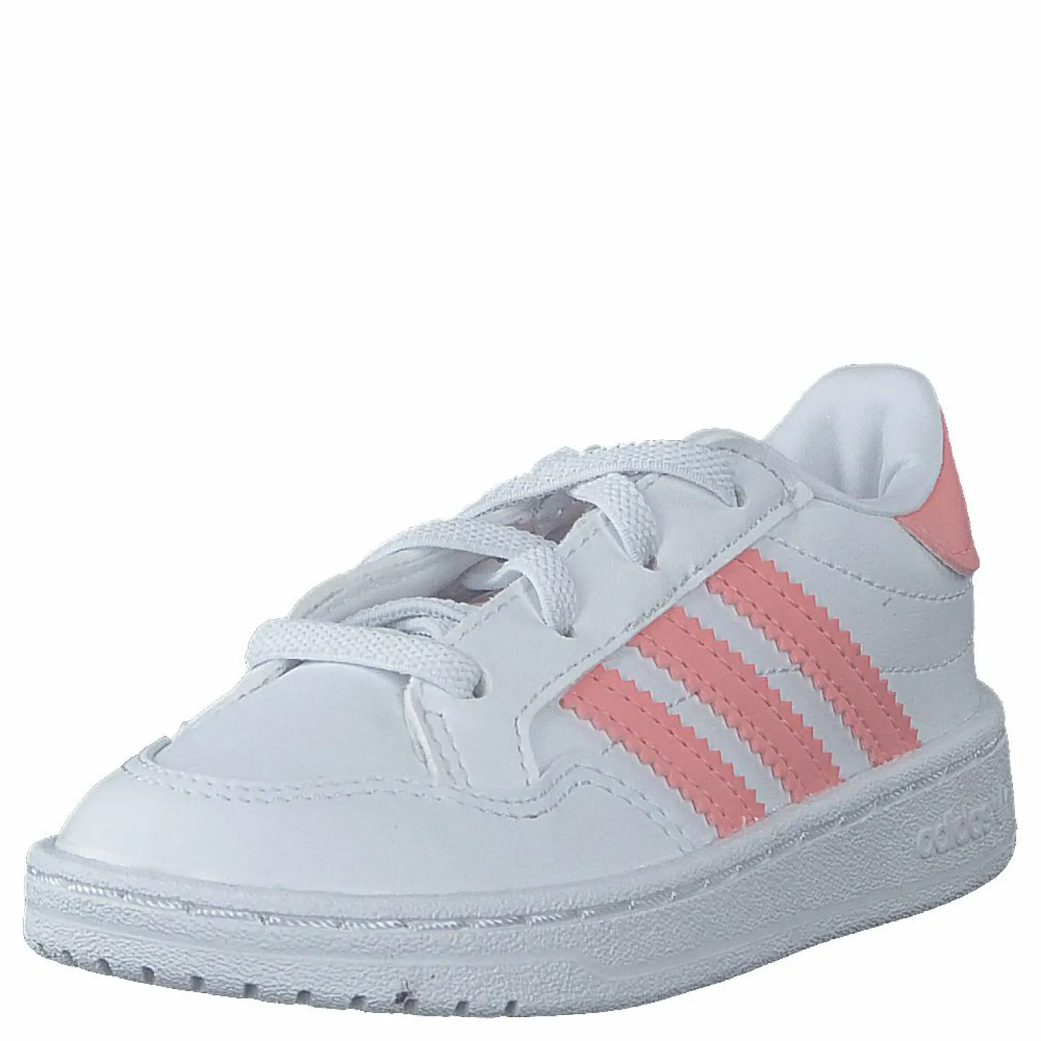 adidas Originals Team Court El I Ftwr White/glory Pink/core Bla Vit
