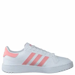 adidas Originals Team Court J Ftwr White/glory Pink/core Bla Vit Outlet