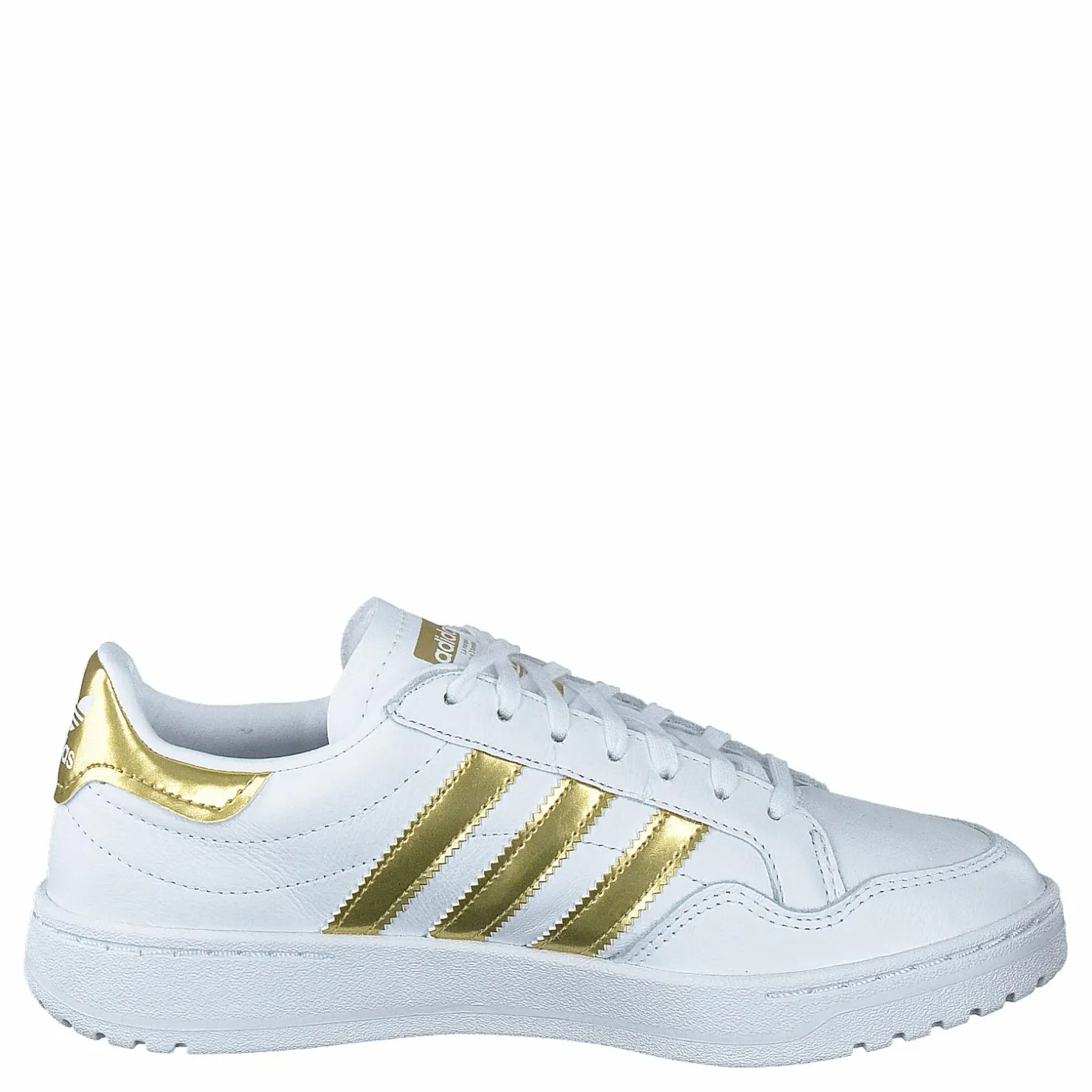 adidas Originals Team Court W Ftwr White/gold Met./ftwr Whit Guld och Vit Outlet