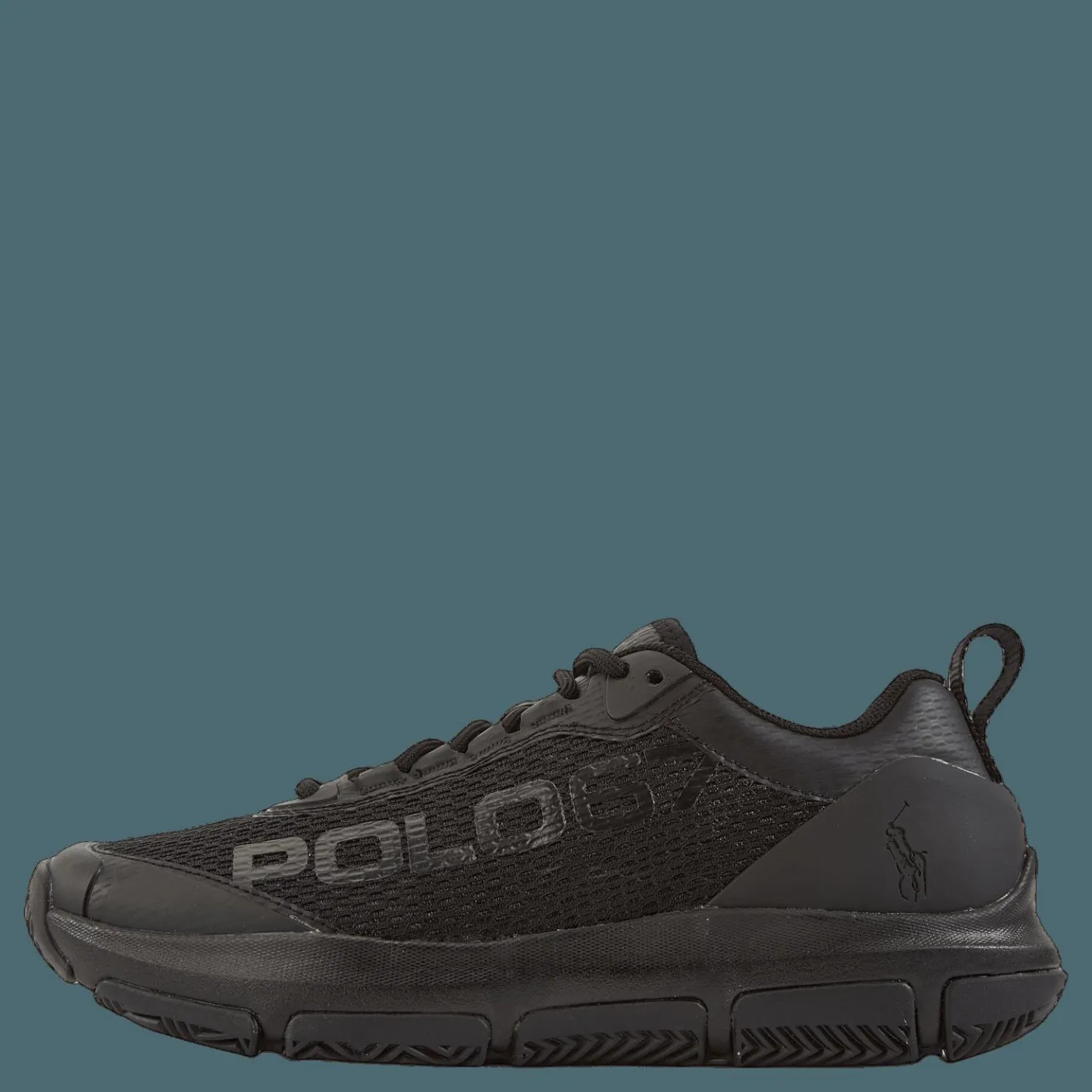 Polo Ralph Lauren Tech Racer Sneaker Black/Black Svart Hot