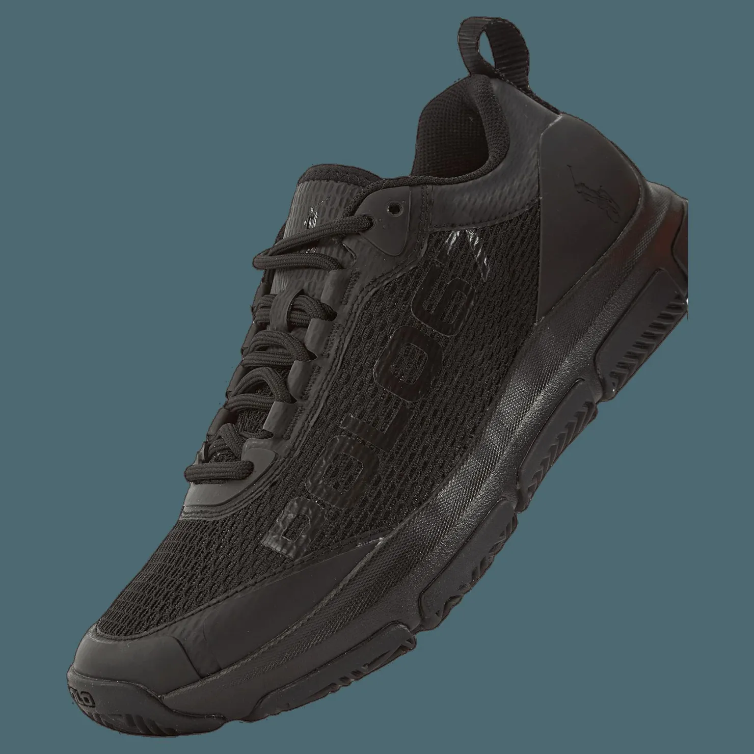 Polo Ralph Lauren Tech Racer Sneaker Black/Black Svart Hot
