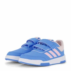 adidas Tensaur Hook and Loop Shoes Blue Burst / Clear Pink / Cloud White Blå