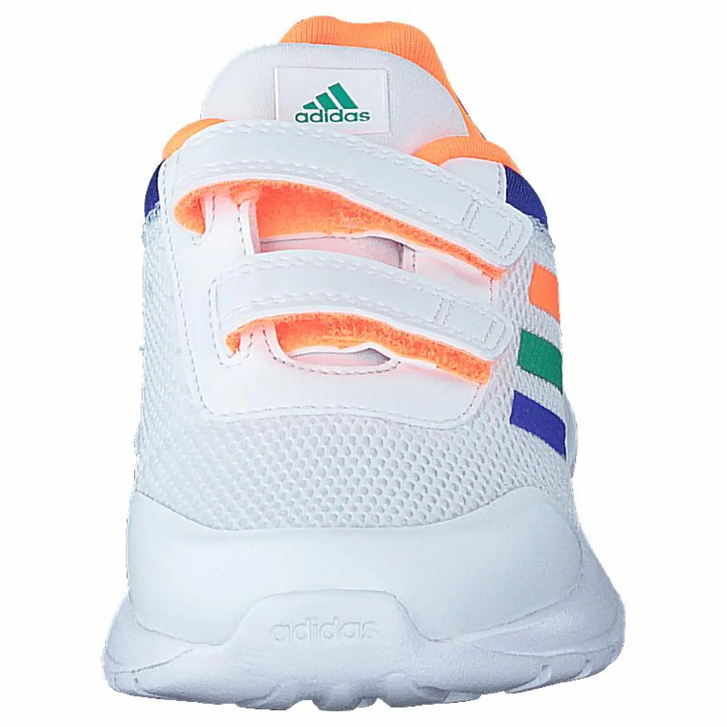 adidas Tensaur Run Shoes Cloud White / Screaming Orange / Lucid Blue Vit Sale