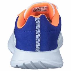 adidas Tensaur Run Shoes Cloud White / Screaming Orange / Lucid Blue Vit Sale