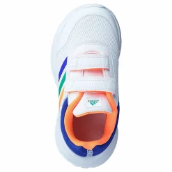 adidas Tensaur Run Shoes Cloud White / Screaming Orange / Lucid Blue Vit Sale