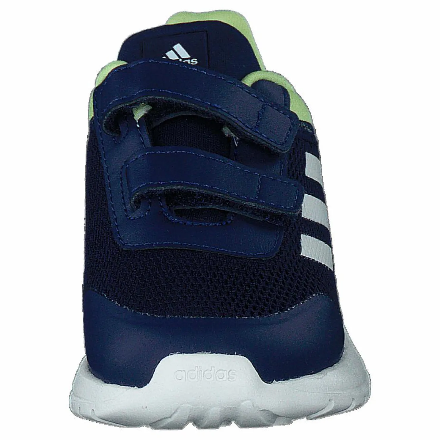 adidas Tensaur Run Shoes Dark Blue / Core White / Pulse Lime Blå Hot