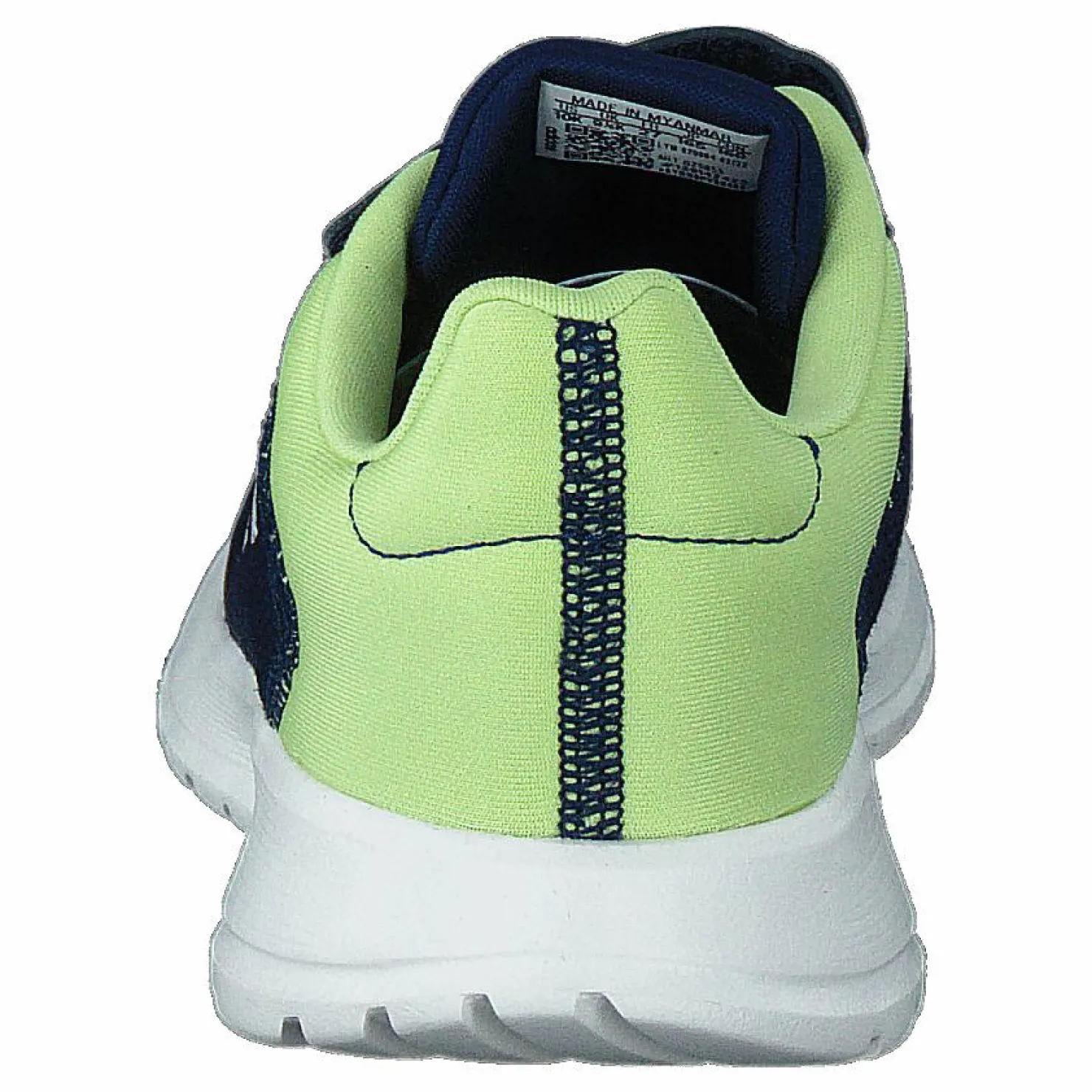 adidas Tensaur Run Shoes Dark Blue / Core White / Pulse Lime Blå Hot