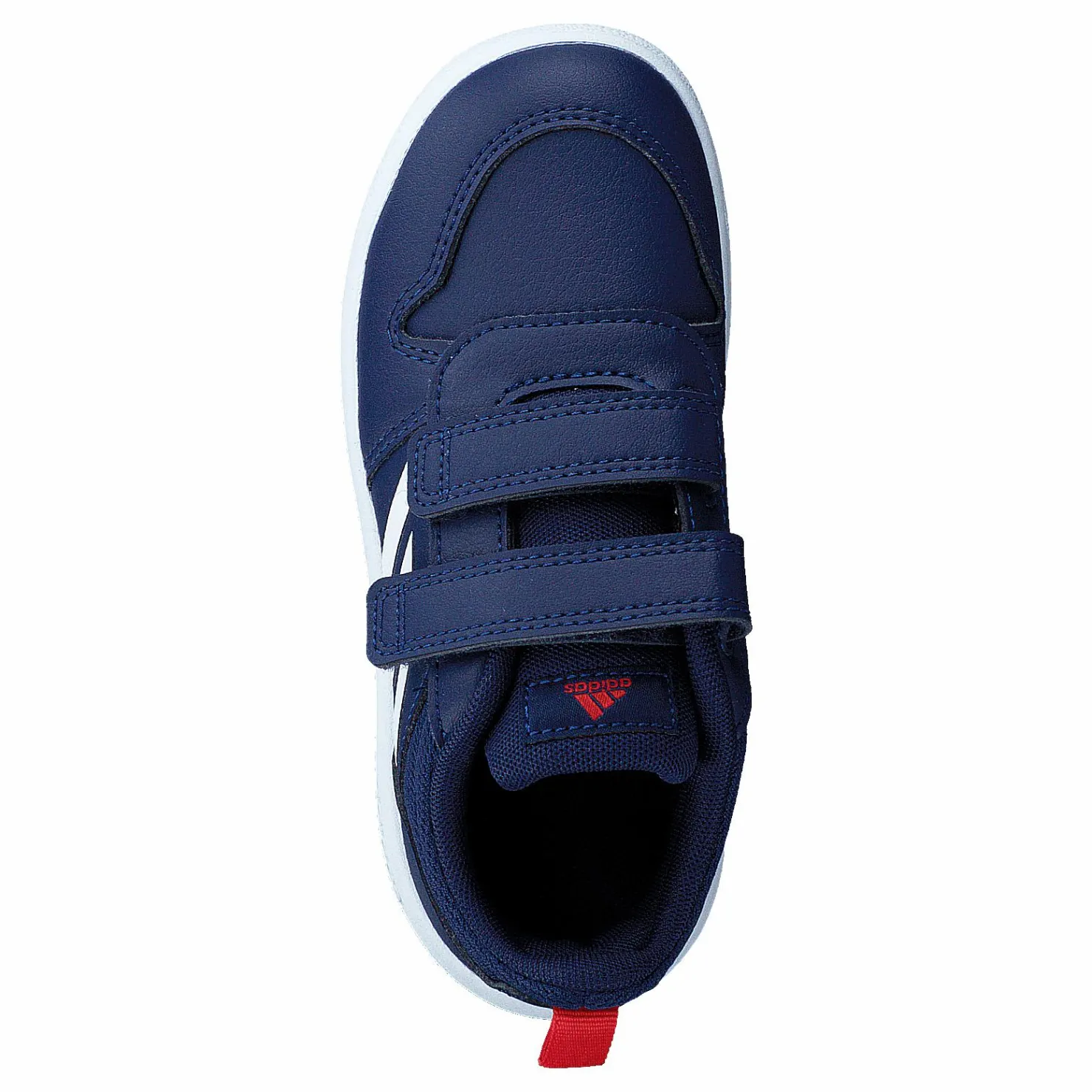 adidas Tensaur Shoes Dark Blue / Cloud White / Active Red Blå Outlet