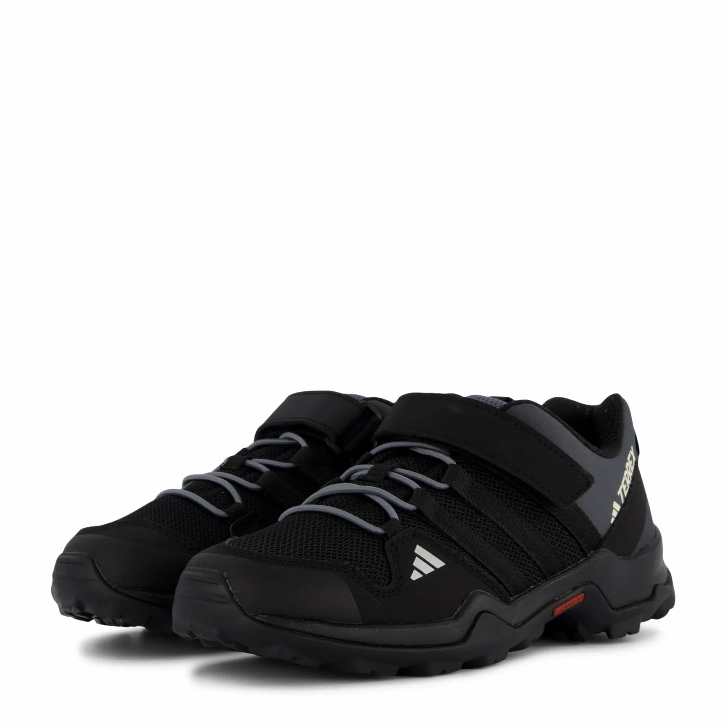 adidas Terrex AX2R Hook-and-Loop Hiking Shoes Core Black / Core Black / Onix Svart