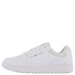 Tommy Hilfiger Th Basket Core Leather Ess White Vit Sale