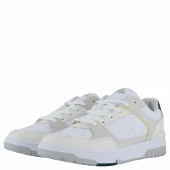 Tommy Hilfiger Th Basket Street Block White Vit Sale