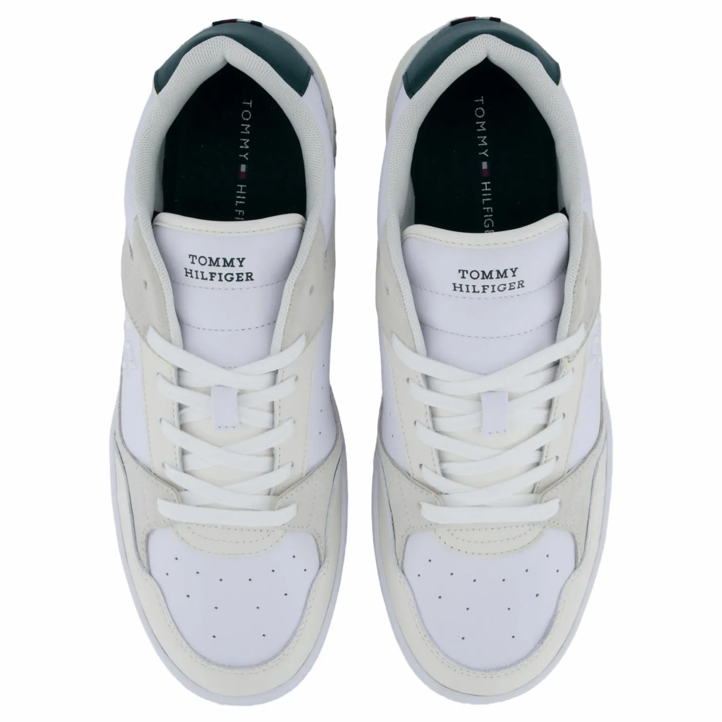 Tommy Hilfiger Th Basket Street Block White Vit Sale