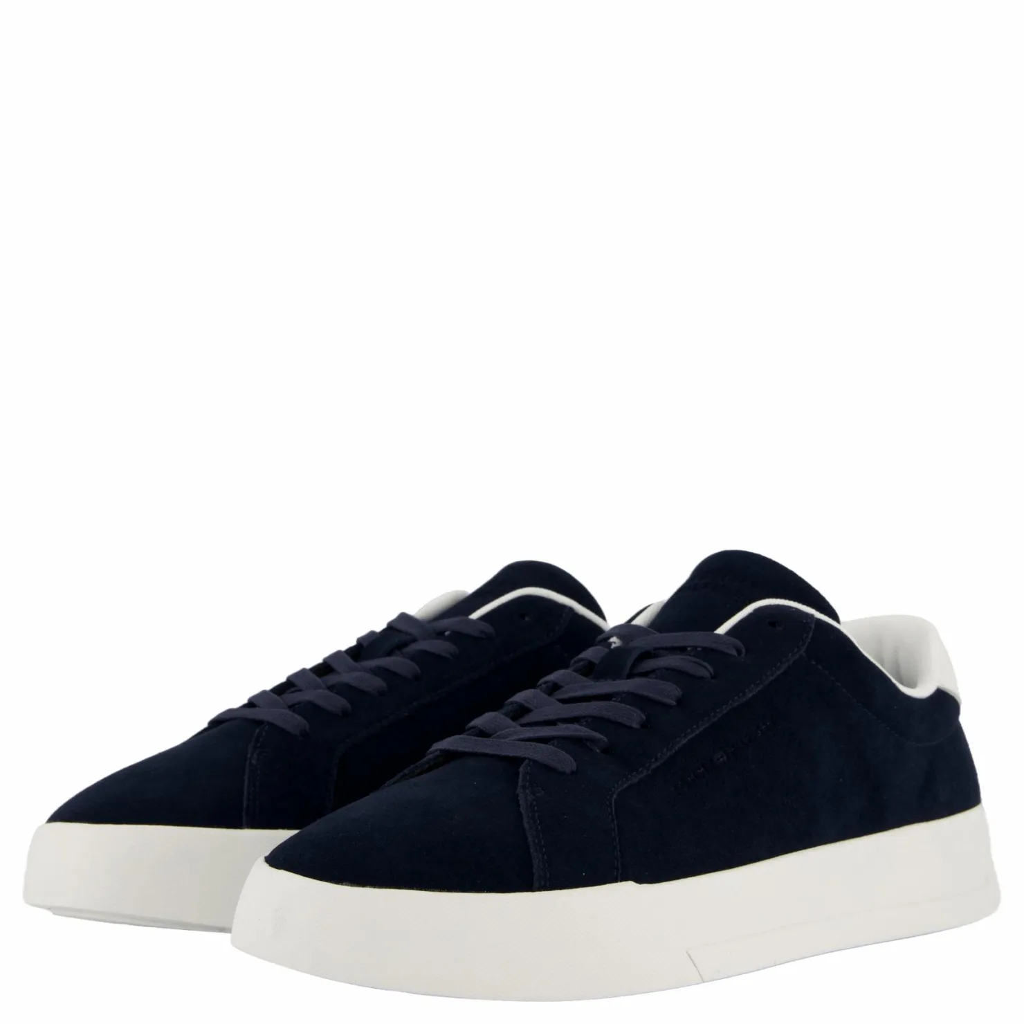 Tommy Hilfiger Th Court Better Suede Blue Svart Hot