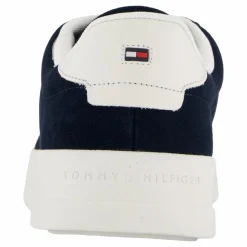Tommy Hilfiger Th Court Better Suede Blue Svart Hot
