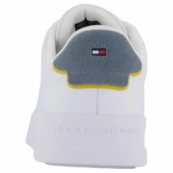 Tommy Hilfiger Th Court Lth Detail Ess Grey Vit Outlet