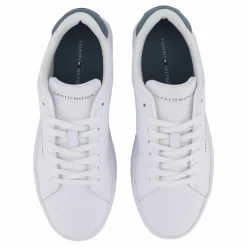 Tommy Hilfiger Th Court Lth Detail Ess Grey Vit Outlet