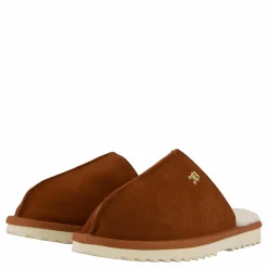 Tommy Hilfiger Th Elevated Comfort Home Slipp Cognac Brown Discount
