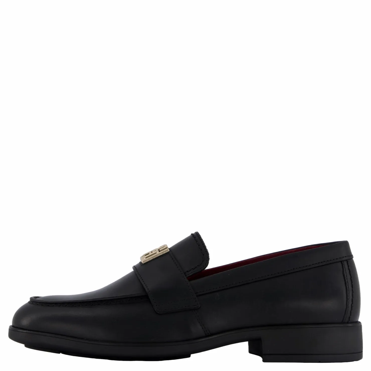 Tommy Hilfiger Th Leather Classic Loafer Black Svart