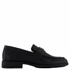 Tommy Hilfiger Th Leather Classic Loafer Black Svart