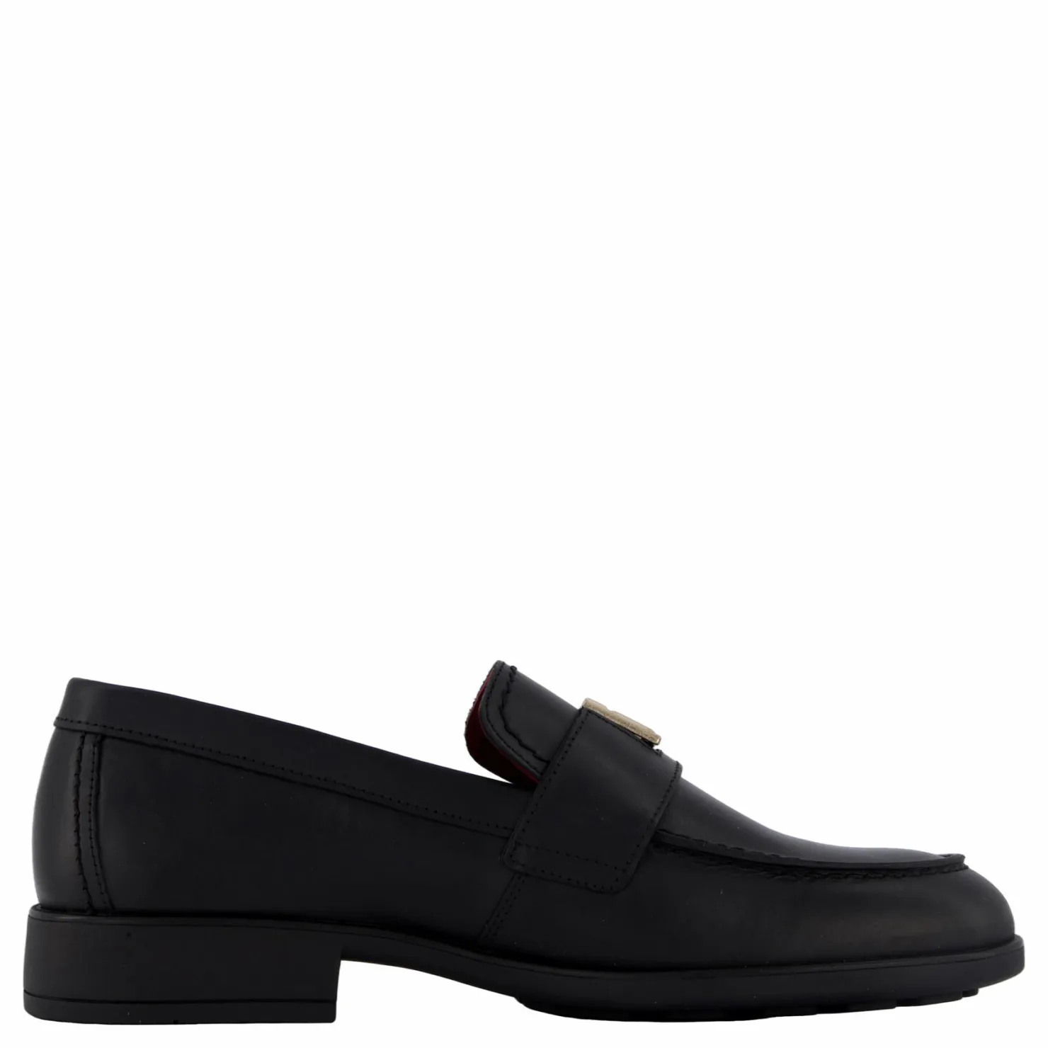 Tommy Hilfiger Th Leather Classic Loafer Black Svart