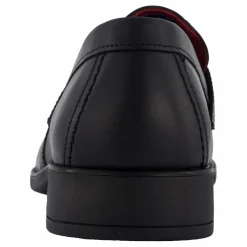 Tommy Hilfiger Th Leather Classic Loafer Black Svart